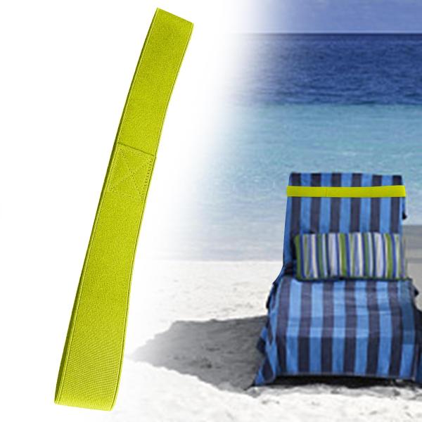 ビーチ チェア タオル バンド 耐久性のあるタオル ストラップ ホルダー ビーチ バケーション エッセンシャル グリーン
