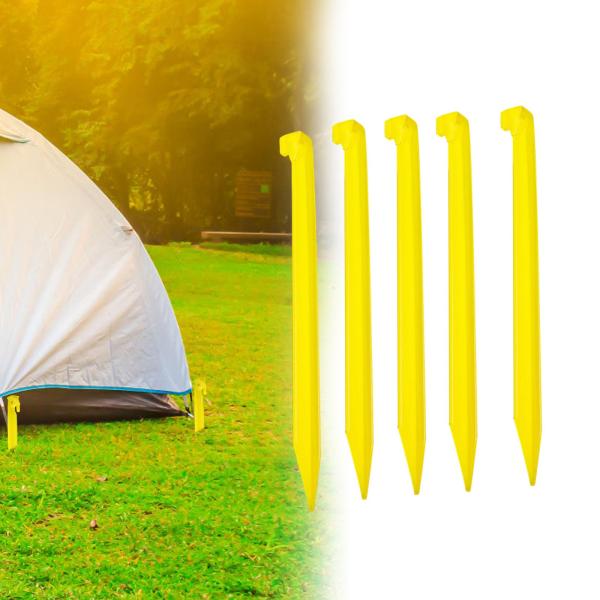 5x テントステーク 高耐久テントペグ フックステーク 軽量キャノピーステーク ハロウィン ガーデンデコレーション キャンプ アウトドア 芝｜stk-shop｜04