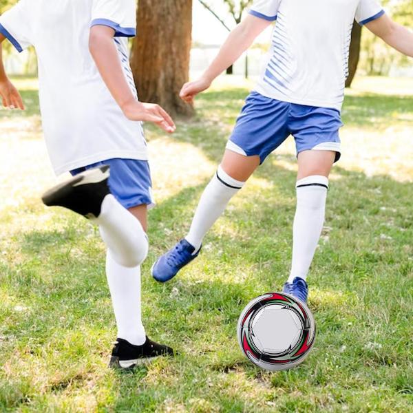 サッカーボール サイズ 5 屋外おもちゃ ギフト サッカーボール ゲーム競技用 男の子 ホワイト