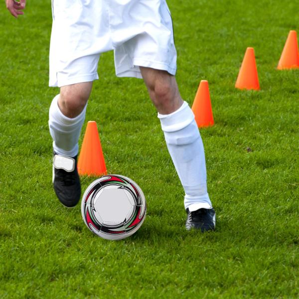 サッカーボール サイズ 5 屋外おもちゃ ギフト サッカーボール ゲーム競技用 男の子 ホワイト