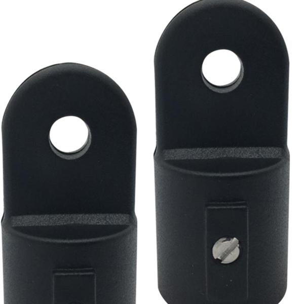 ナイロン ボート ビミニ トップ フィッティング ラウンド インサイド アイエンド ハードウェア 7/8 インチ チューブ用 4 個