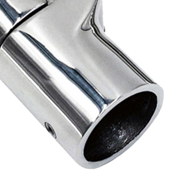 ボート手すりパイプコネクタボートチューブヒンジビミニトップススイベルカップリングチューブ 25 ミリメートル