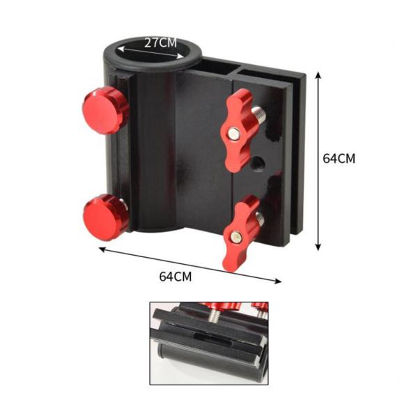 パティオ傘クランプ、屋外傘ホルダー、ベンチデッキ傘スタンド、金属クランプホルダークリップ、ビーチ釣り傘マウントクランプ