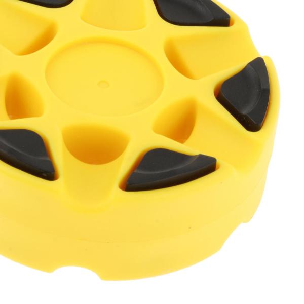 インライン ローラー ホッケー パック耐久性のある多機能アイス ホッケー パック装置黄色