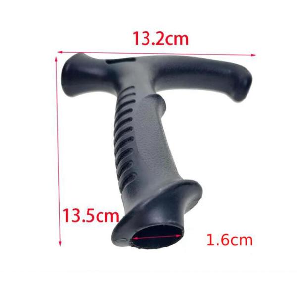 トレッキングポール ウォーキングポール ハンドグリップ キャンプ 屋外撮影用 16mm穴