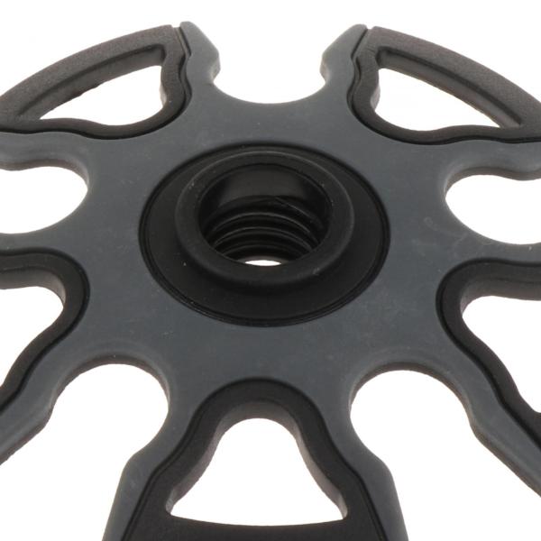 トレッキングポール スノーバスケット 9cm ハイキングスティック アクセサリー アウトドア クライミング用 グレー