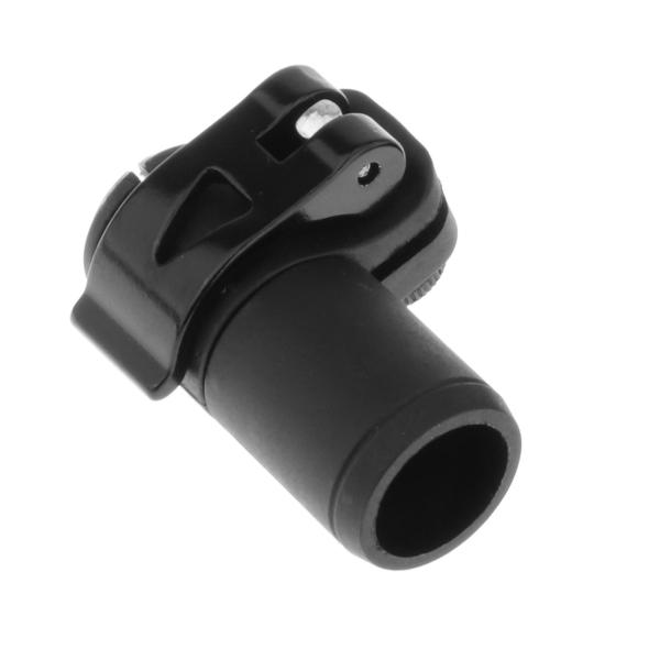 トレッキングポールロック クイックロック レバーロック交換用ウォーキングポールロック ブラックバックル 16mm