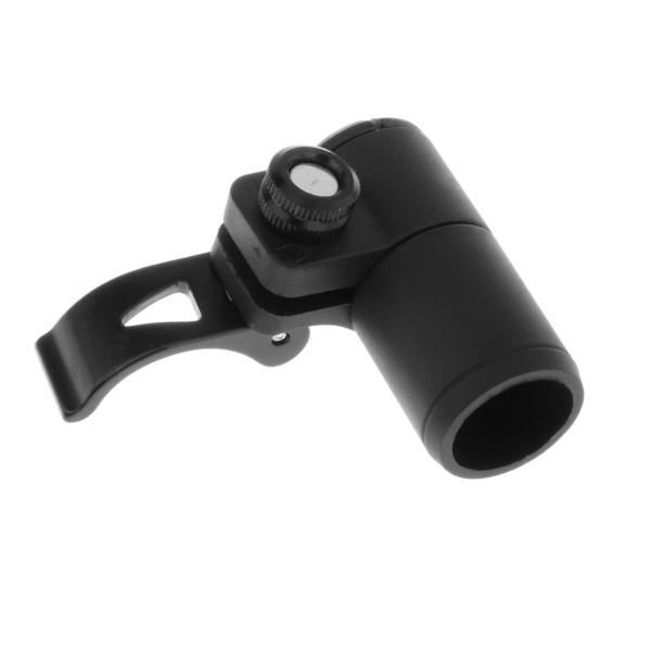 トレッキングポールロック クイックロック レバーロック交換用ウォーキングポールロック ブラックバックル 18mm
