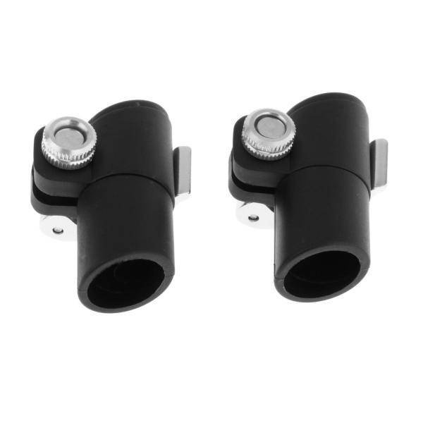 トレッキングポールロック クイックロック レバーロック交換用ウォーキングポールロック シルバーバックル 18mm