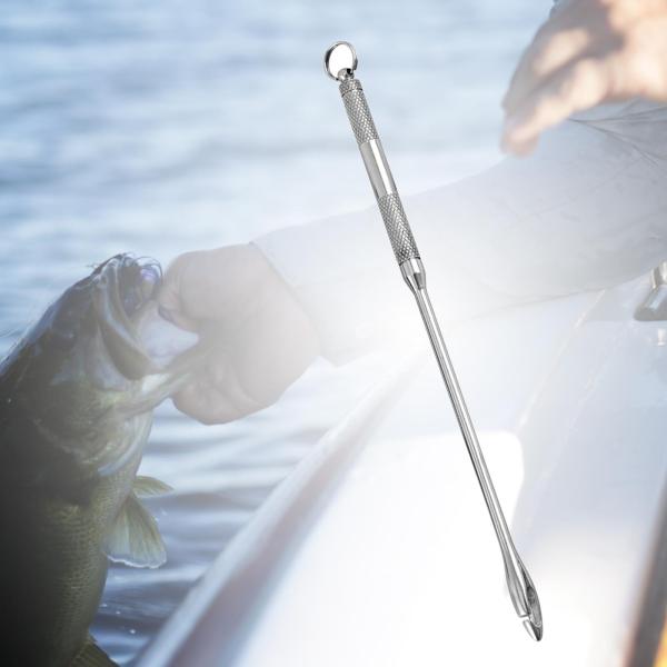 釣り針リムーバー フックエクストラクター セパレーター 取り外しツール ラインノットピッカー 釣り針デタッチャー 魚のフックを外すデゴルジャ