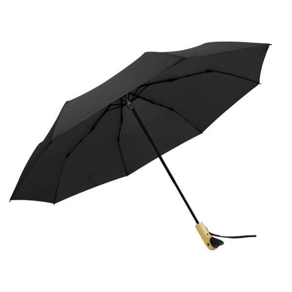 雨傘 旅行傘 アヒル型ハンドル 防風コンパクト傘 折りたたみ傘 ウォーキング アウトドア バックパッ...