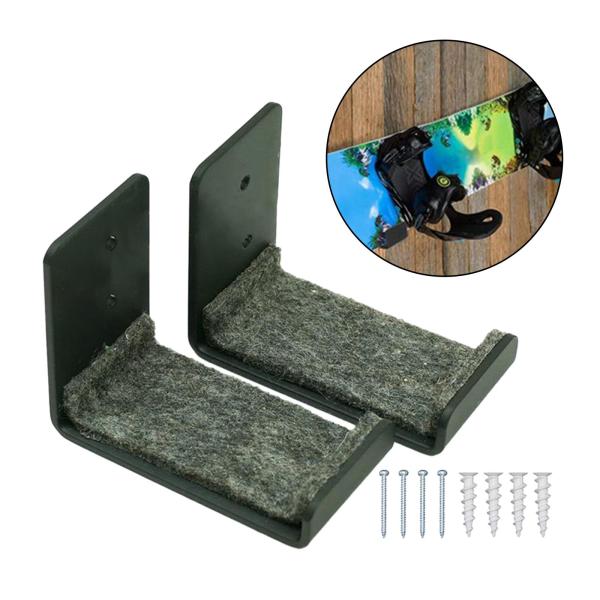 サーフボードウォールラック 耐久性のあるフック スノーボードラックディスプレイ 家庭用スキー 屋内用 3.75インチ