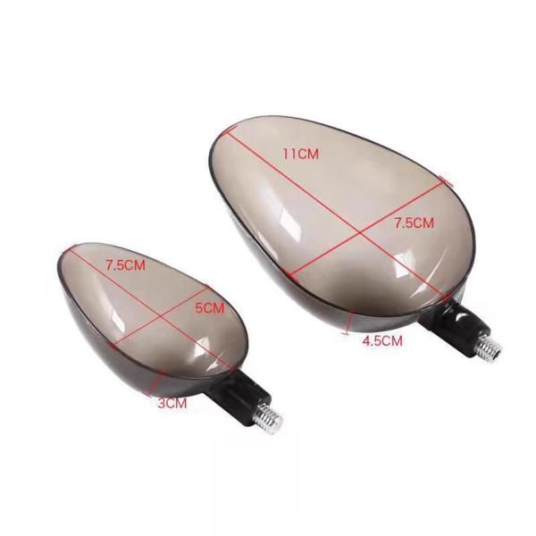 餌キャスティングスクープ餌スプーンネット魚釣りデバイス釣り餌スプーンダブルスプーン