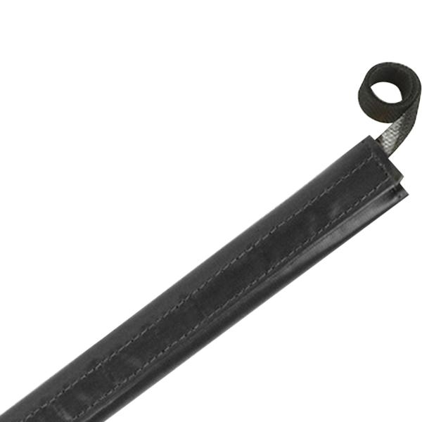アウトドア  クライミング ロープ プロテクター アブセイリング 登山 ラペリング用 ブラック 35cm