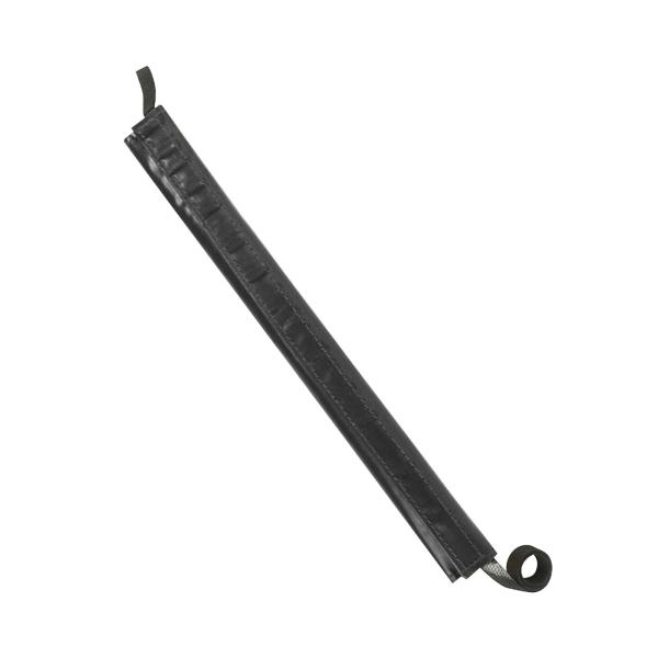 アウトドア  クライミング ロープ プロテクター アブセイリング 登山 ラペリング用 ブラック 35cm