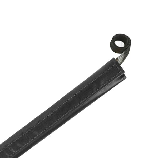 アウトドア  クライミング ロープ プロテクター アブセイリング 登山 ラペリング用 ブラック 50cm