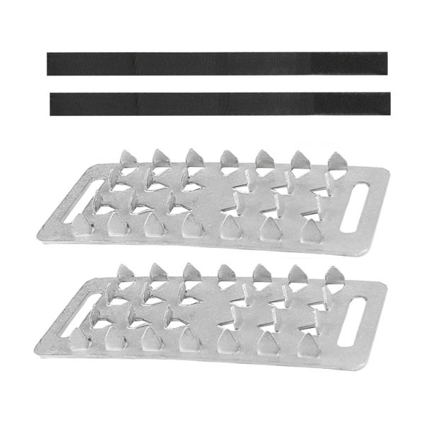 靴用アイゼン アイストラクション クリート 履物用 ステンレススチール 軽量 アイスグリッパー 靴スパイク ウォーキング ハイキング ジョギ