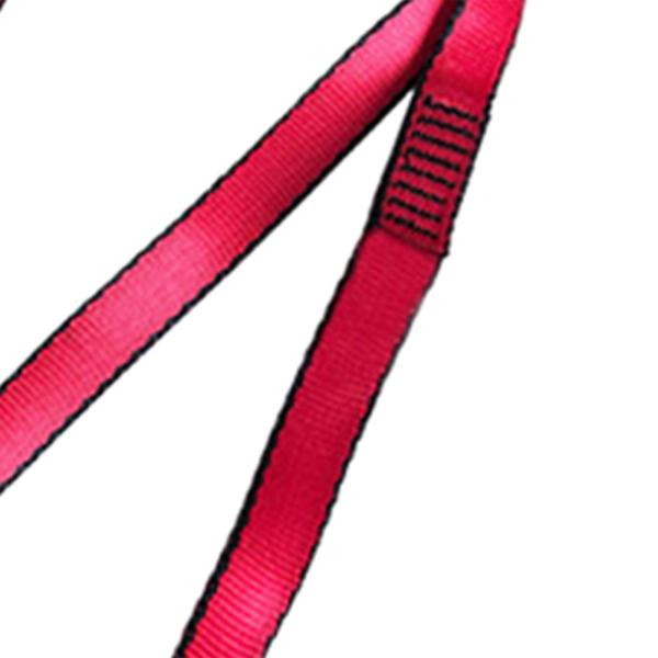 クライミングスリングランナー安全ベルト高強度23kNロッククライミング用品180cmレッド