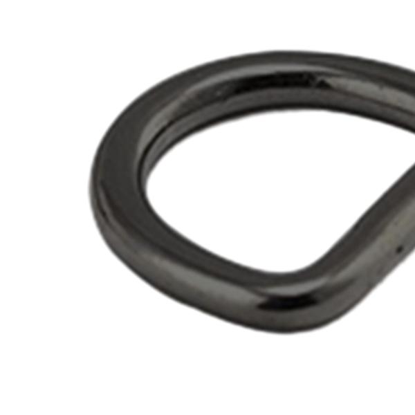 5 個 D リング極厚ハードウェアバッグリングストラップネクタイトートアクセサリー 0.3 センチメートル x 1.5 センチメートル x 