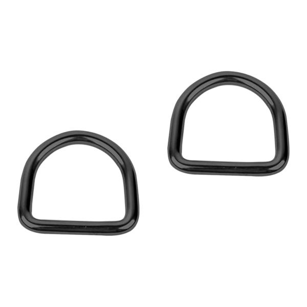 2 個ステンレス鋼 D リングコネクタリング犬のリーシュ縫製プロジェクト 8 ミリメートル x 50 ミリメートル x 47 ミリメートル