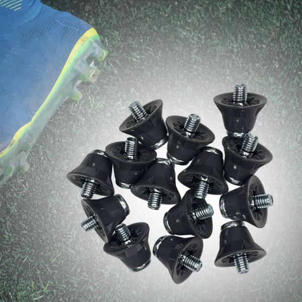 14 個トラックシューズアクセサリー 13 ミリメートルフットボールブーツスタッドアスレチックスニーカーグレーブラック