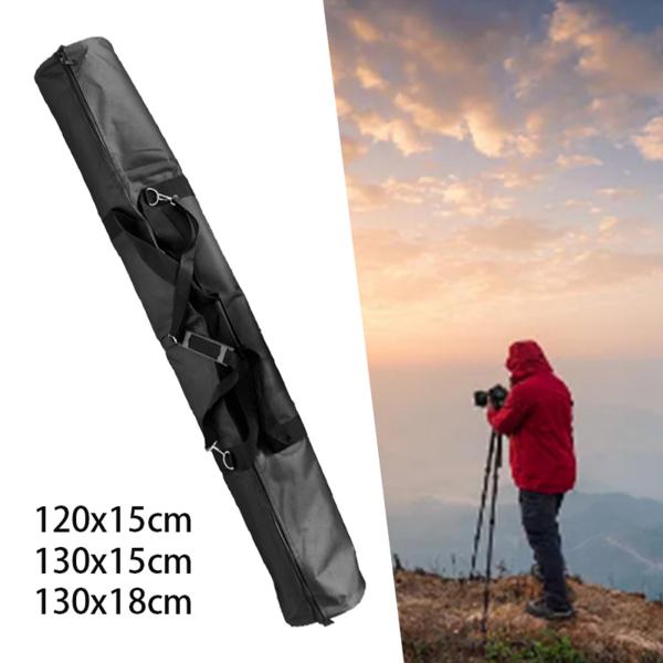 三脚キャリーケースショルダーバッグスタッフサックライトスタンドテントポール傘用 120cmx15cm