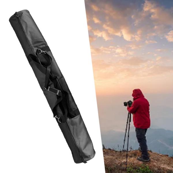 三脚キャリーケースショルダーバッグスタッフサックライトスタンドテントポール傘用 130cmx15cm