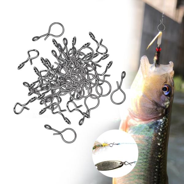 ルアー・フライ fishingLife M フライフィッシングスナップ フライ フィッシング スナップ 5 サイズ