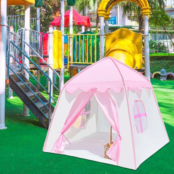 プリンセステント、女の子用プレイハウス、子供用キャッスルプレイテント、屋内および屋外ゲーム用