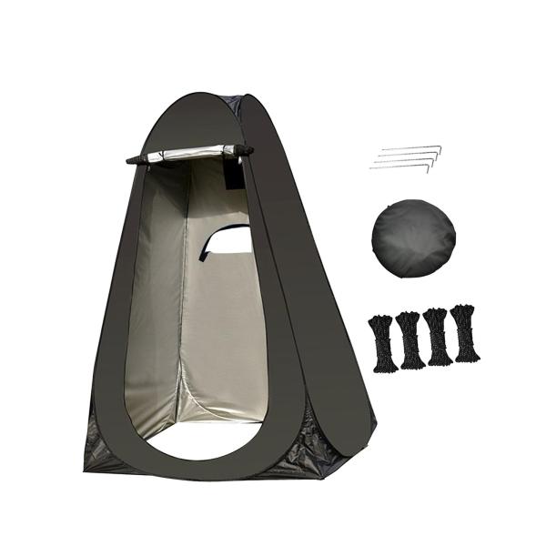 ブラック プライバシーテント プライバシーテント更衣室 収納バッグ付き