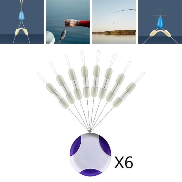 11mm 釣り糸スプリッター フィッシング コネクター スペース ビーン フィッシング ボバー フロート