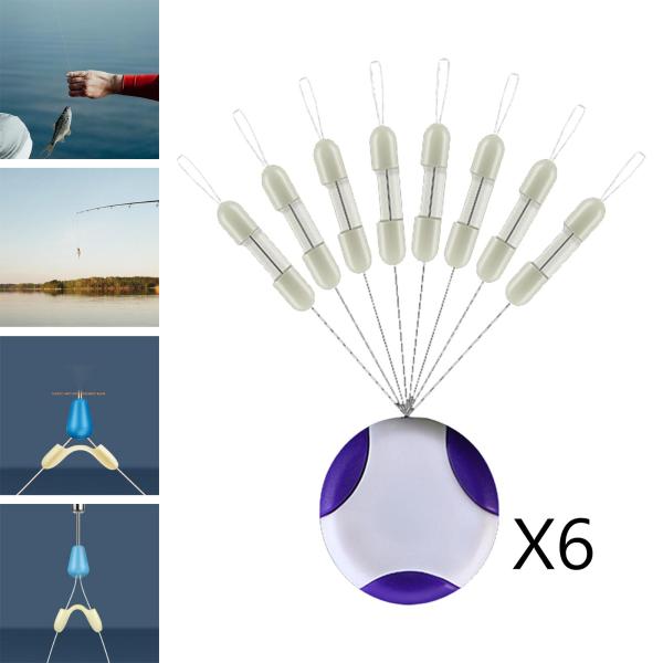 11mm 釣り糸スプリッター フィッシング コネクター スペース ビーン フィッシング ボバー フロート