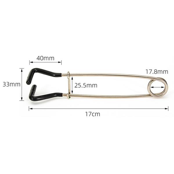 フィッシュマウススプレッダー フィッシュマウスフックリムーバー ジョーリトラクター シルバーフィッシュマウスオープナー 釣りアクセサリーアウトドア用