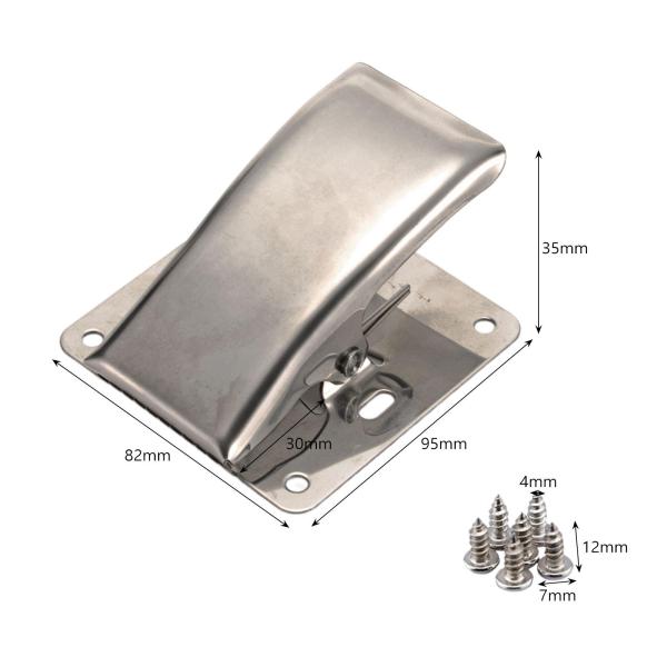 フィッシュテールクリップ 魚のクリーニングボードツール 効率的で丈夫なDIY深顎魚のクリーニングツール スケーリングテーブルフィッシュクランプ用