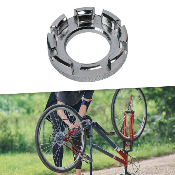 自転車スポークレンチ修理ツール 硬質鋼 8サイズ 自転車リム調整ツール 自転車ホイール張力調整 スポーク調整ツール