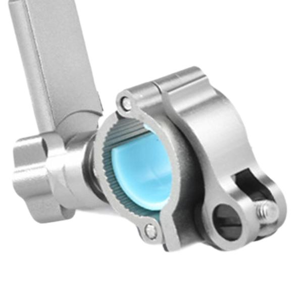 釣り椅子傘スタンド 直径22-26mm ガーデン傘マウントクリップ グレー