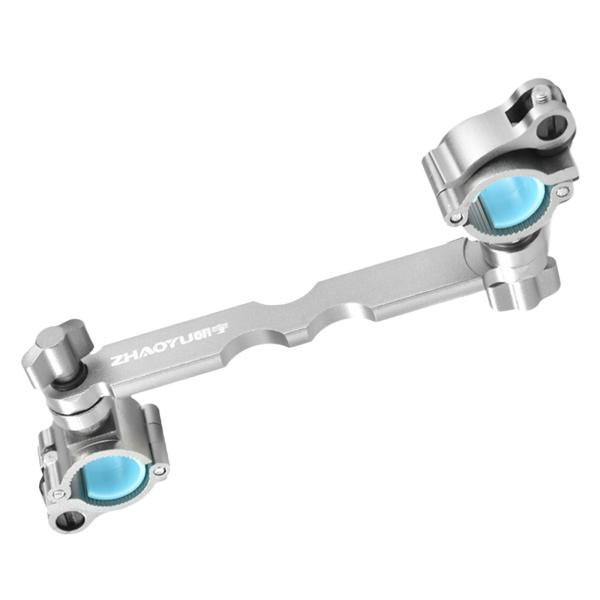 釣り椅子傘スタンド 直径22-26mm ガーデン傘マウントクリップ グレー