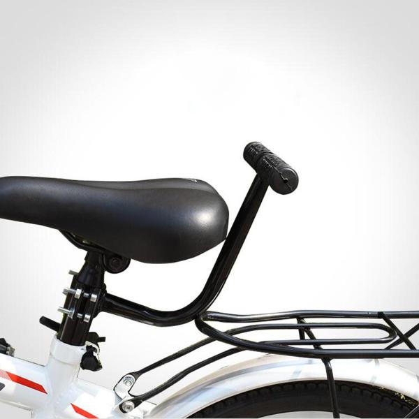 自転車シートアームレスト手すり自転車後部座席ハンドルサイクリング屋外拡張18x12.5x18cm