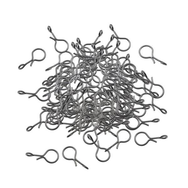 フライフィッシングスナップ 淡水・海水用 フライフックスナップ ノットスナップ XL 100個