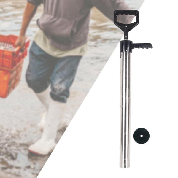 エビポンプ ステンレススチール 屋外 ポータブル ビーチ アーティファクト エビ抽出器 68cm