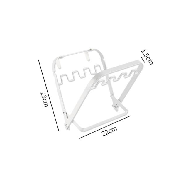 キャンプ用ゴミ袋ホルダー 吊り下げ式ゴミ袋ホルダー キャンプパーティー ピクニック用 ホワイト