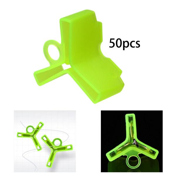 トレブルフックカバー 50個 蛍光イエロー 丈夫な釣り用トレブルフックボンネット 0.9cmx1.2cmx0.38cm