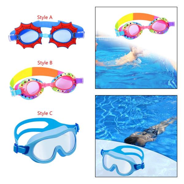 子供用水泳ゴーグル プールゴーグル かわいい子供用水泳ゴーグル スタイル A