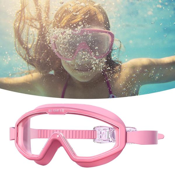 子供用水泳ゴーグル、スイミングゴーグル ワイドビュー ウォータープールゴーグル、スイミンググラス スイミングプール用水泳グラス、シュノーケリング