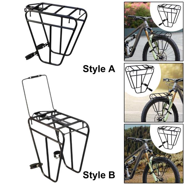自転車フロントキャリアラック 大人用 自転車フロントラック 自転車