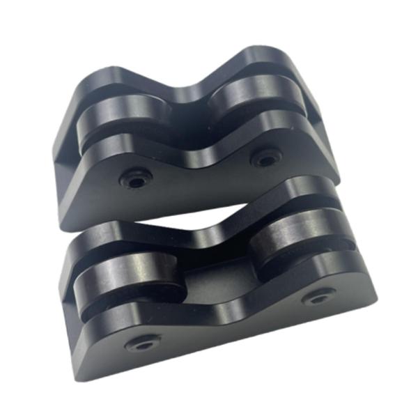 ビリヤード 真直度チェッカー 合金 メンテナンスツール クラブゲーム用 ブラック 2個