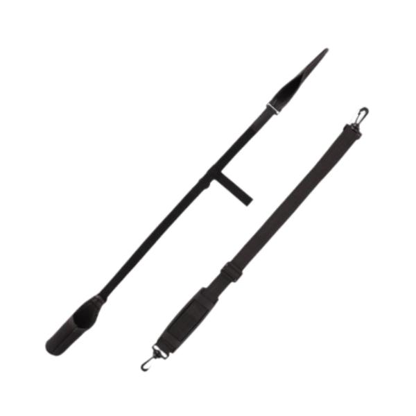 釣り竿キャリーストラップ 58〜130cm 調節可能なタックルキャリアショルダーベルト 1個