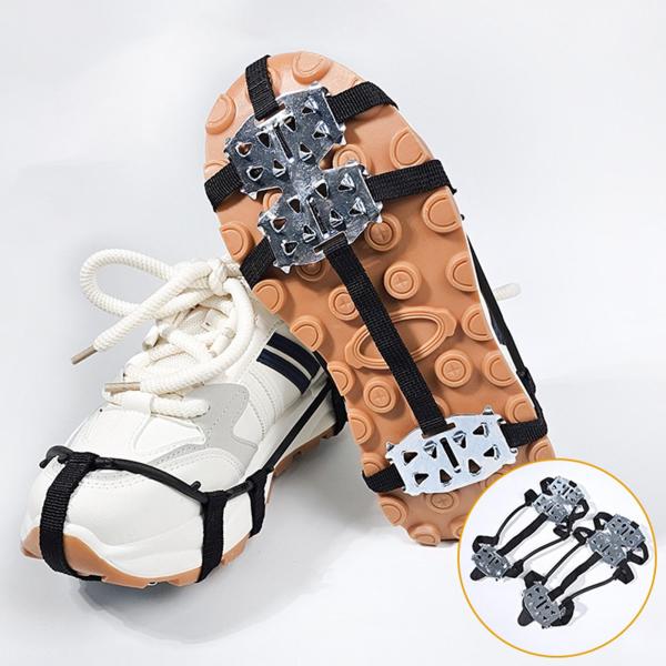 履物 雪上や氷上を歩くためのアイスクリート 靴やブーツ用 M