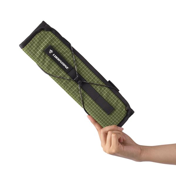 登山用シートクッション 折りたたみ式シートパッド キャンプ バックパッキング 旅行用 グリーン