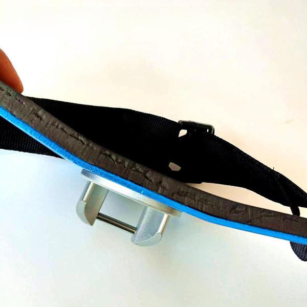 釣りファイティングウエストベルト ポータブル釣り用具 ウエストロッドポールホルダー ブルー